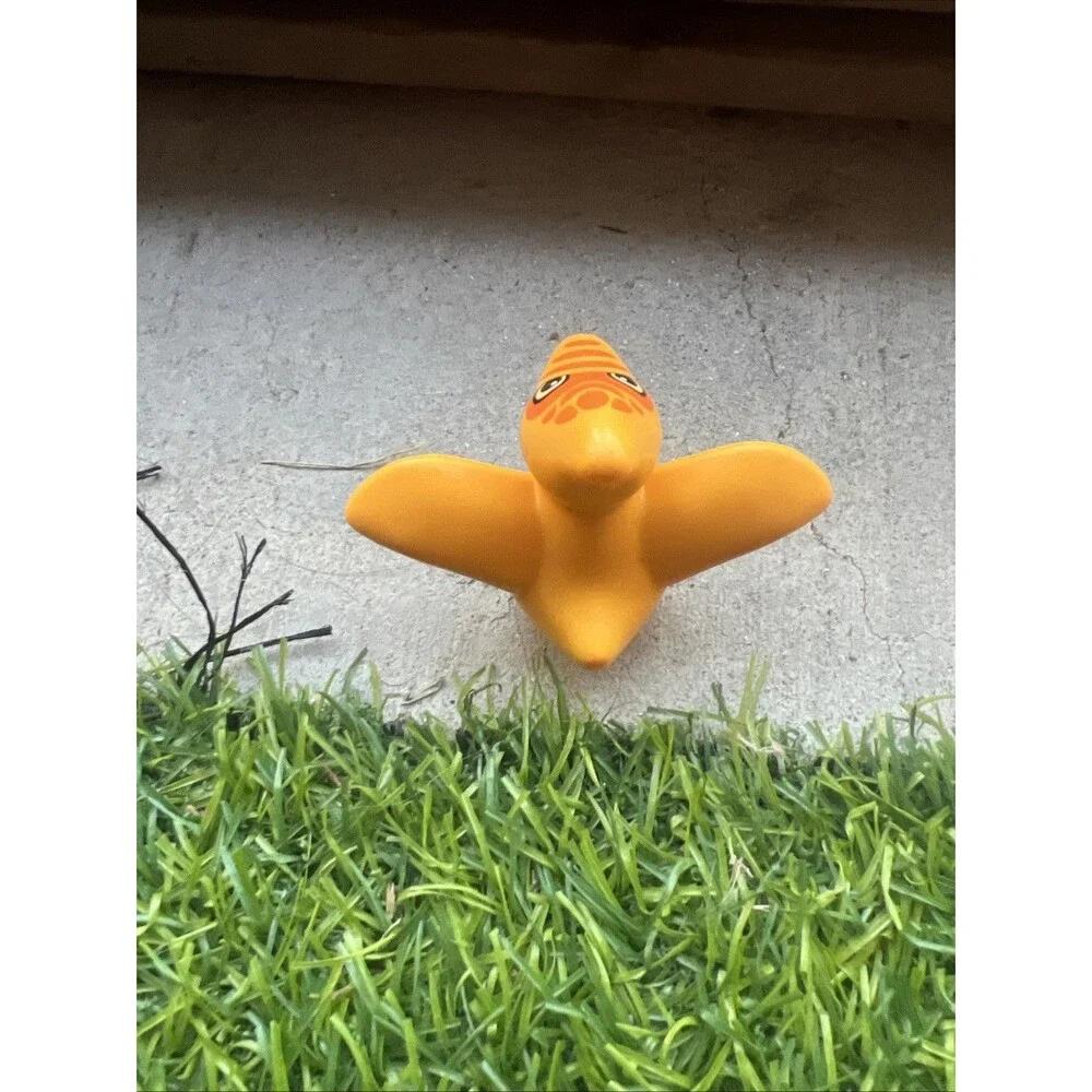Lego Duplo Orange Baby Pteranodon Pterodactyl Flying Bird Dinosaur Prehistoric